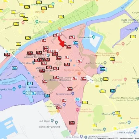 Old Town Center 公寓 克莱佩达